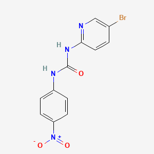 1-(5-Bromopyridin-2-yl)-3-(4-nitrophenyl)urea