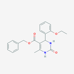 Benzyl 4-(2-ethoxyphenyl)-6-methyl-2-oxo-1,2,3,4-tetrahydropyrimidine-5-carboxylate