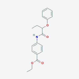 Ethyl 4-[(2-phenoxybutanoyl)amino]benzoate