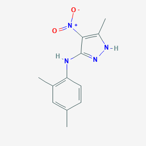 5-(2,4-dimethylanilino)-4-nitro-3-methyl-1H-pyrazole