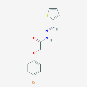 2-(4-Bromophenoxy)-N'-(2-thenylidene)acethydrazide