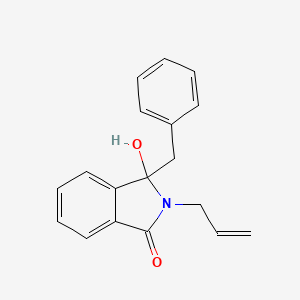 2-allyl-3-benzyl-3-hydroxy-1-isoindolinone