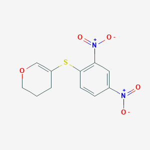 5-[(2,4-dinitrophenyl)sulfanyl]-3,4-dihydro-2H-pyran