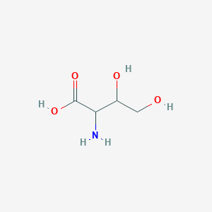 molecular formula C4H9NO4 B041287 (2R,3S)-2-氨基-3,4-二羟基丁酸 CAS No. 21768-44-5