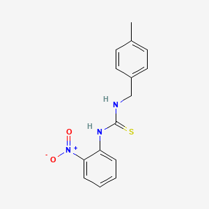N-(4-methylbenzyl)-N'-(2-nitrophenyl)thiourea