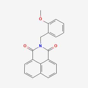 molecular formula C20H15NO3 B4129064 2-(2-methoxybenzyl)-1H-benzo[de]isoquinoline-1,3(2H)-dione 