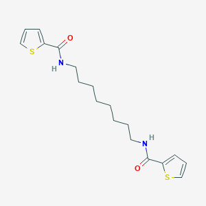 N-{8-[(2-thienylcarbonyl)amino]octyl}-2-thiophenecarboxamide