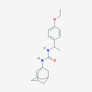 molecular formula C21H30N2O2 B4129230 N-1-adamantyl-N'-[1-(4-ethoxyphenyl)ethyl]urea 