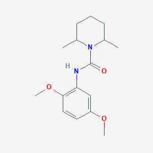 N-(2,5-dimethoxyphenyl)-2,6-dimethyl-1-piperidinecarboxamide