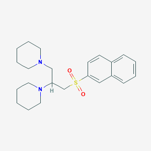 1,1'-[3-(2-naphthylsulfonyl)-1,2-propanediyl]dipiperidine