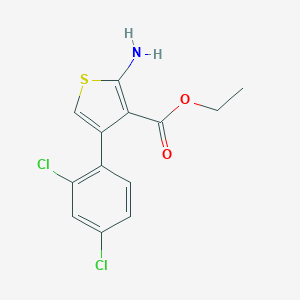 Ethyl 2-amino-4-(2,4-dichlorophenyl)thiophene-3-carboxylate