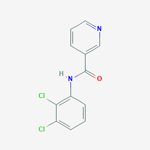 molecular formula C12H8Cl2N2O B413010 N-(2,3-dichlorophenyl)pyridine-3-carboxamide 