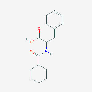 molecular formula C16H21NO3 B4130159 N-(cyclohexylcarbonyl)phenylalanine 