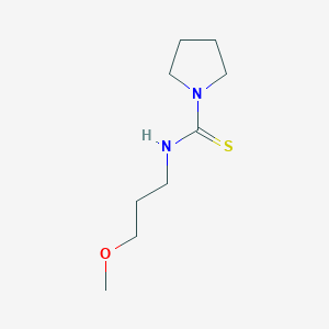 N-(3-methoxypropyl)-1-pyrrolidinecarbothioamide