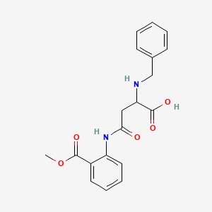 N~2~-benzyl-N~4~-[2-(methoxycarbonyl)phenyl]asparagine