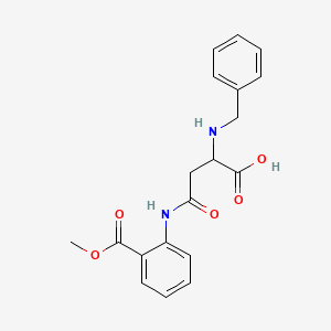 molecular formula C19H20N2O5 B4131740 N~2~-benzyl-N~4~-[2-(methoxycarbonyl)phenyl]asparagine 