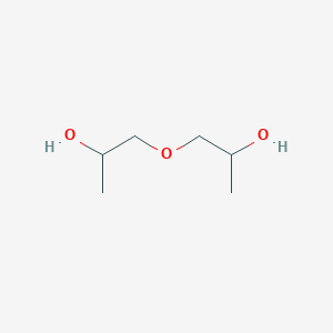 molecular formula C6H14O3<br>CH3CHOHCH2OCH2CHOHCH3<br>C6H14O3 B041319 1,1'-氧代二丙醇 CAS No. 110-98-5