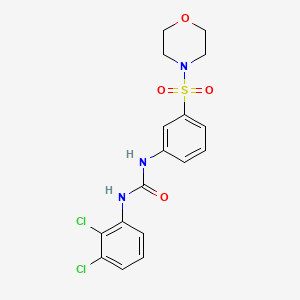 N-(2,3-dichlorophenyl)-N'-[3-(4-morpholinylsulfonyl)phenyl]urea