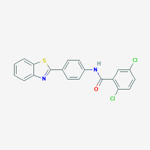 N-[4-(1,3-benzothiazol-2-yl)phenyl]-2,5-dichlorobenzamide