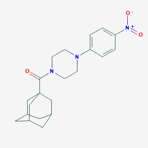 1-(1-Adamantylcarbonyl)-4-{4-nitrophenyl}piperazine