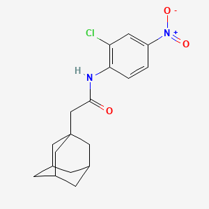 2-(1-adamantyl)-N-(2-chloro-4-nitrophenyl)acetamide