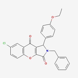 2-benzyl-7-chloro-1-(4-ethoxyphenyl)-1,2-dihydrochromeno[2,3-c]pyrrole-3,9-dione