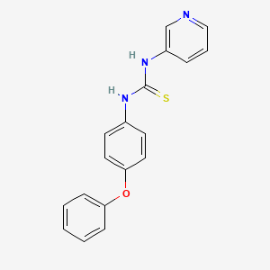 N-(4-PHENOXYPHENYL)-N'-(3-PYRIDYL)THIOUREA