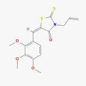 3-Allyl-2-thioxo-5-(2,3,4-trimethoxy-benzylidene)-thiazolidin-4-one