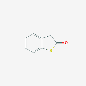 molecular formula C8H6OS B041337 苯并[b]噻吩-2(3H)-酮 CAS No. 496-31-1