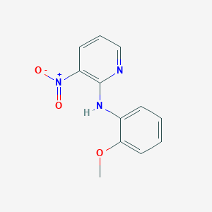 molecular formula C12H11N3O3 B413440 N-(2-methoxyphenyl)-3-nitropyridin-2-amine CAS No. 14317-11-4