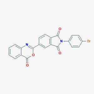 2-(4-bromophenyl)-5-(4-oxo-4H-3,1-benzoxazin-2-yl)-1H-isoindole-1,3(2H)-dione
