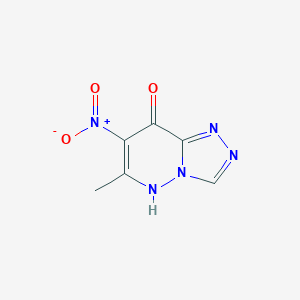 6-Methyl-7-nitro[1,2,4]triazolo[4,3-b]pyridazin-8-ol