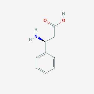 molecular formula C9H11NO2 B041350 (s)-3-Amino-3-phenylpropanoic acid CAS No. 40856-44-8