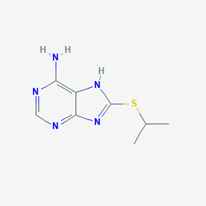 8-(Isopropylsulfanyl)-9H-purin-6-amine