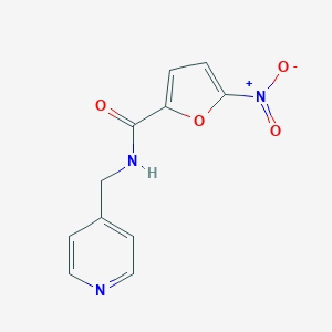 molecular formula C11H9N3O4 B413621 5-nitro-N-(4-pyridinylmethyl)-2-furamide 