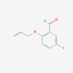 molecular formula C10H9IO2 B4136270 2-(allyloxy)-5-iodobenzaldehyde 