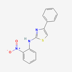 N-(2-nitrophenyl)-4-phenyl-1,3-thiazol-2-amine