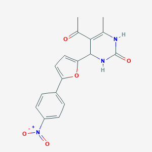 5-acetyl-4-(5-{4-nitrophenyl}-2-furyl)-6-methyl-3,4-dihydro-2(1H)-pyrimidinone