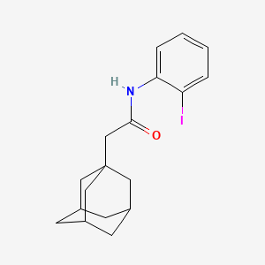 molecular formula C18H22INO B4137182 2-(1-adamantyl)-N-(2-iodophenyl)acetamide 