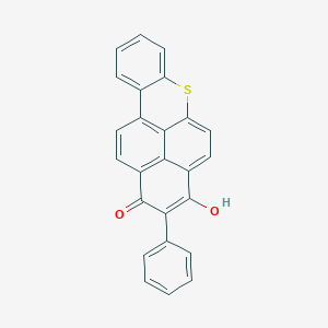 1-hydroxy-2-phenyl-3H-naphtho[2,1,8-mna]thioxanthen-3-one