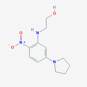 2-(2-Nitro-5-pyrrolidin-1-yl-phenylamino)-ethanol