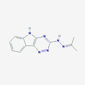 acetone 5H-[1,2,4]triazino[5,6-b]indol-3-ylhydrazone