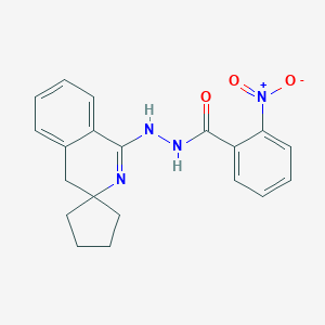 2-nitro-N'-spiro[4H-isoquinoline-3,1'-cyclopentane]-1-ylbenzohydrazide