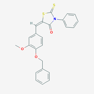 5-(4-Benzyloxy-3-methoxy-benzylidene)-3-phenyl-2-thioxo-thiazolidin-4-one