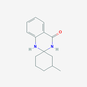 molecular formula C14H18N2O B4139050 3-methyl-1'H-spiro[cyclohexane-1,2'-quinazolin]-4'(3'H)-one 