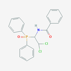 N-[2,2-dichloro-1-(diphenylphosphoryl)ethyl]benzamide