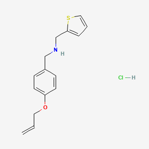 [4-(allyloxy)benzyl](2-thienylmethyl)amine hydrochloride