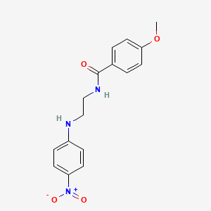 4-methoxy-N-{2-[(4-nitrophenyl)amino]ethyl}benzamide