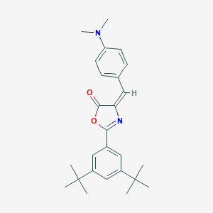 2-(3,5-ditert-butylphenyl)-4-[4-(dimethylamino)benzylidene]-1,3-oxazol-5(4H)-one
