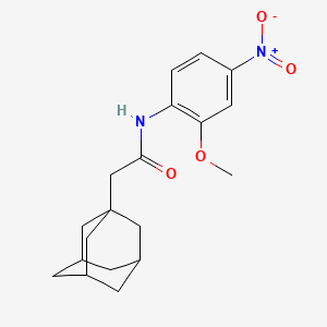 2-(1-adamantyl)-N-(2-methoxy-4-nitrophenyl)acetamide